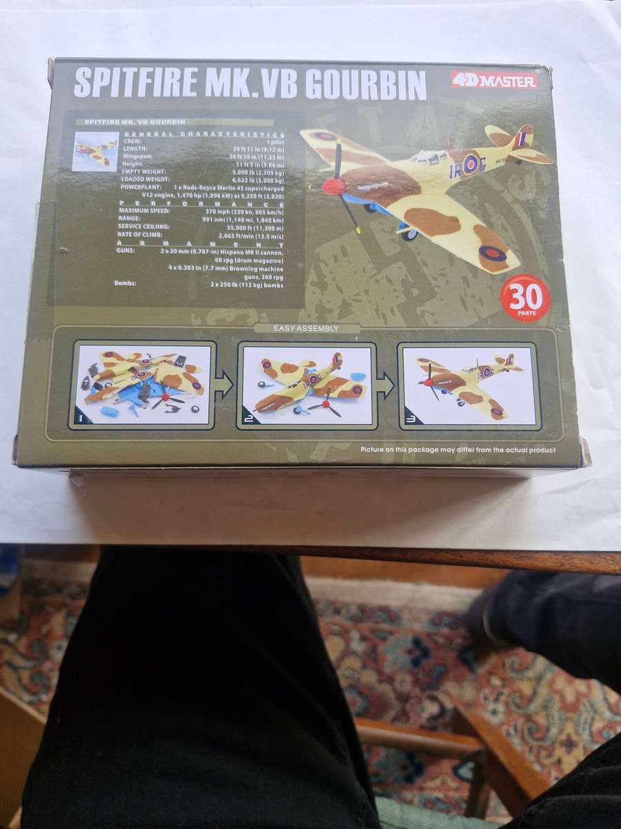 Spitfire MK.VB Gourbin 4D Puzzle