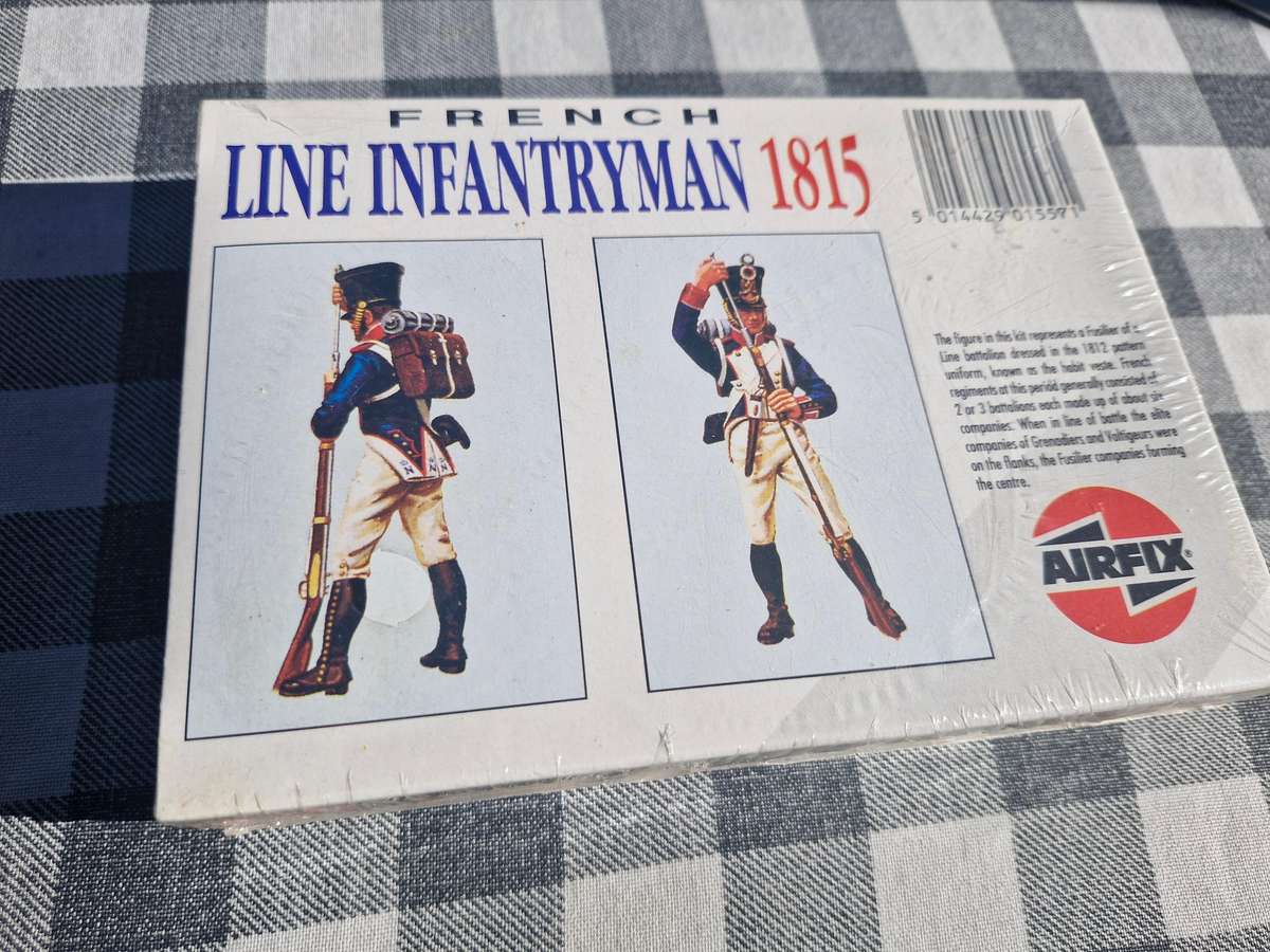 Airfix French Line Infantryman 1815 model kit