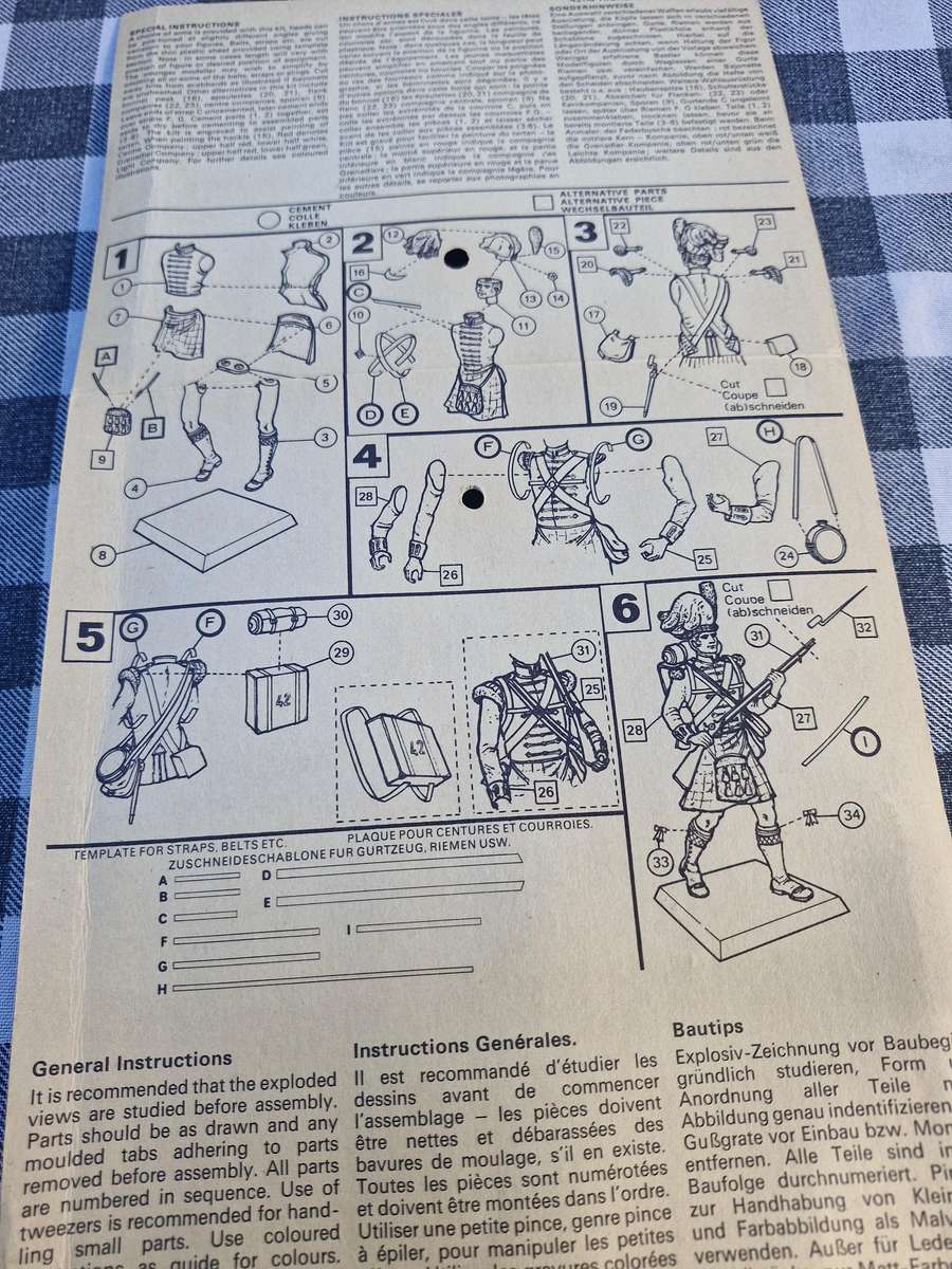 Airfix 42nd Highlander (Black Watch) 1815