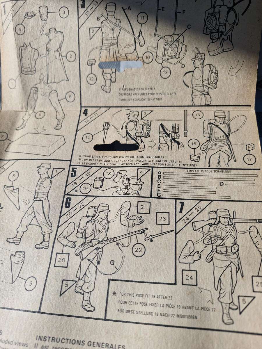 Airfix French Legionaire 1908 model kit