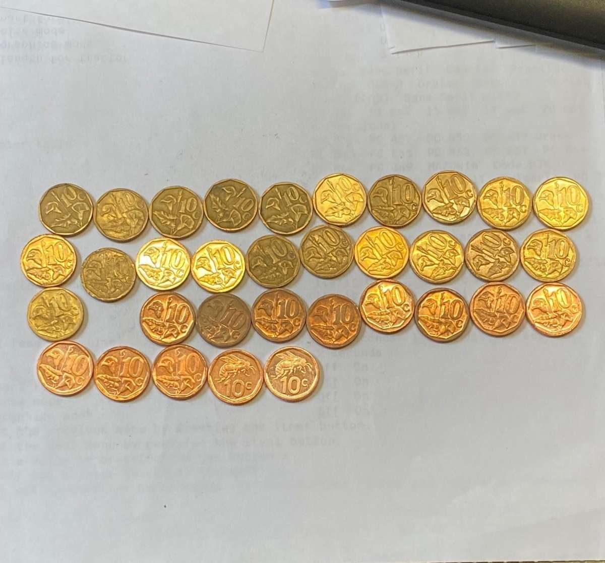 1990 to 2024 10 cent South Africa (Missing 2000 NCOA and 2011)