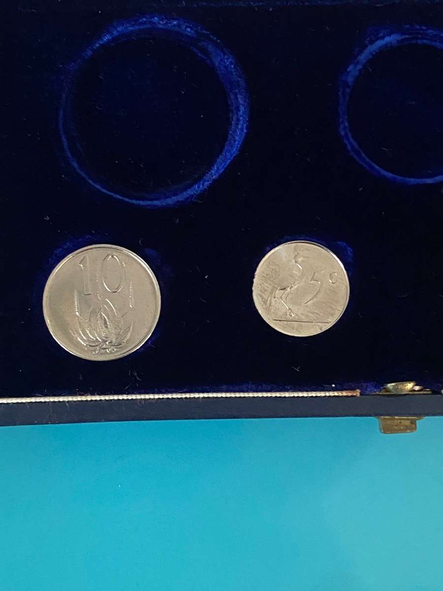 1965 South Africa Partial Short proof set- UNC 1c to 20c -BID PER SET