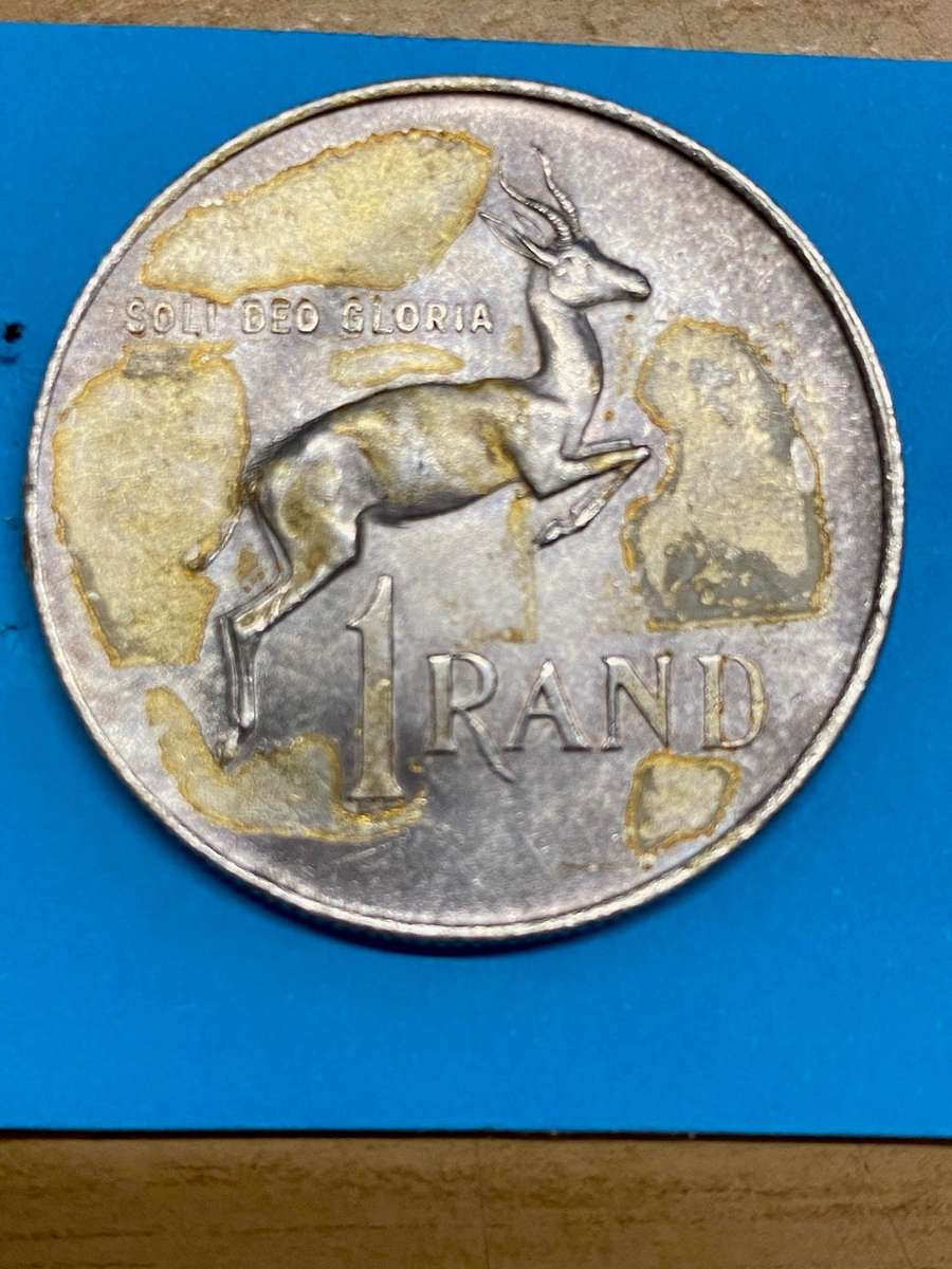 1966 South Africa R 1 - English - stained