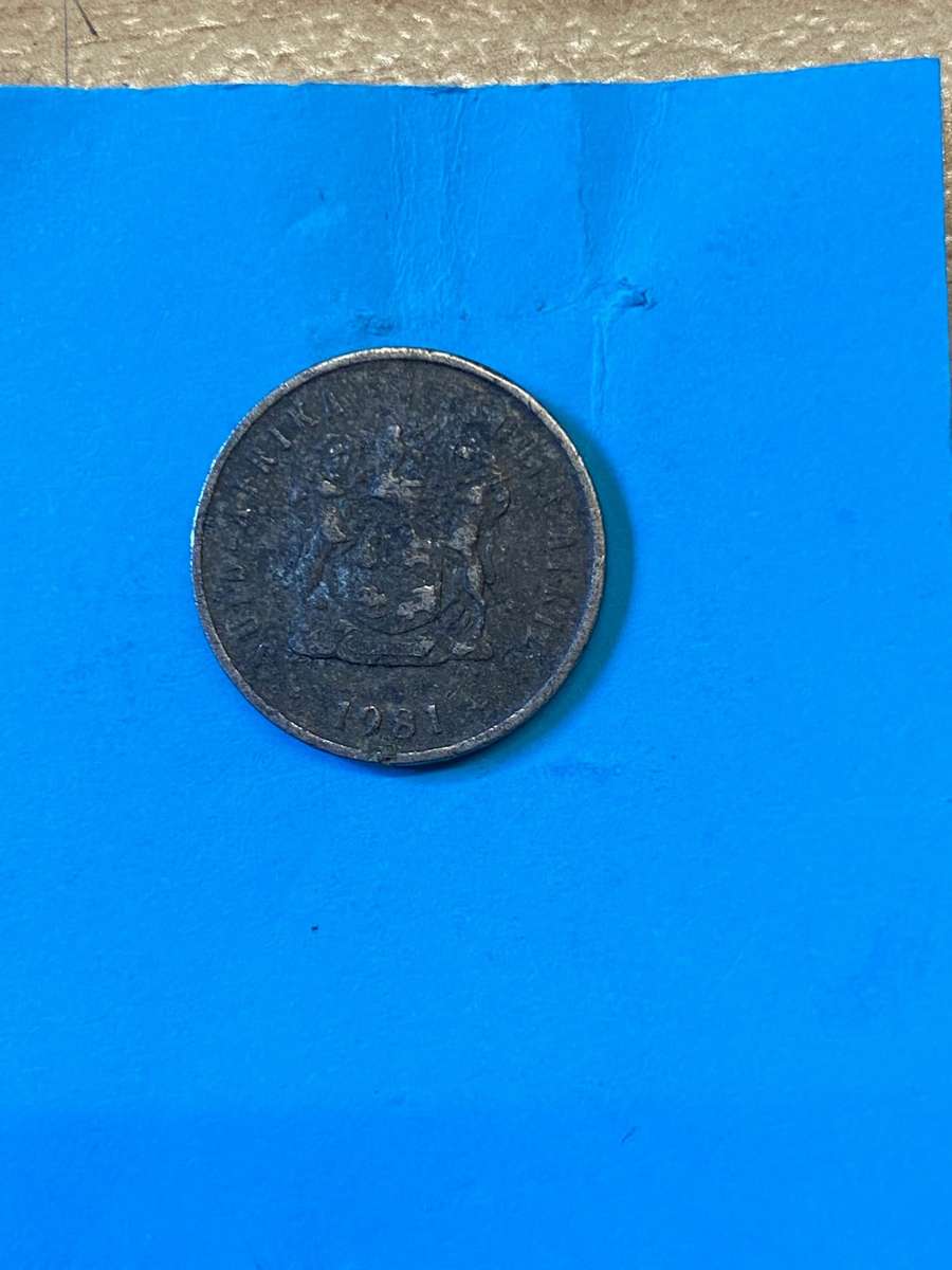 1981 South Africa 5 cent