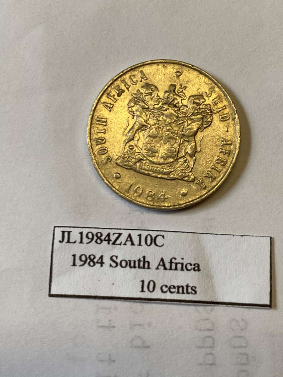 1984 South Africa 10 cent