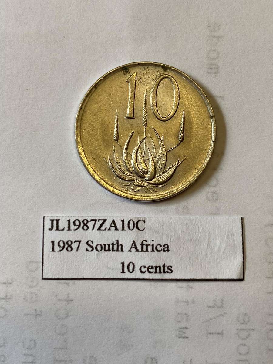 1987 South Africa 10 cent