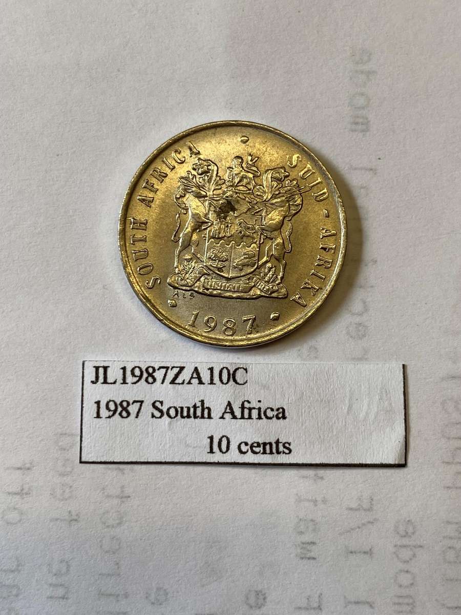 1987 South Africa 10 cent