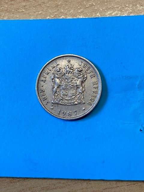 1987 South Africa 5 cent