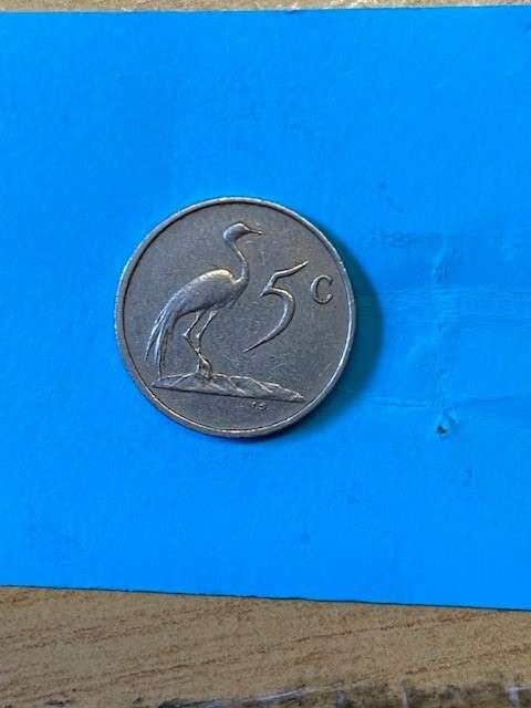 1987 South Africa 5 cent