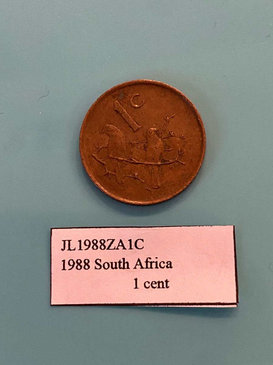 1988 South Africa 1 cent - BID PER COIN
