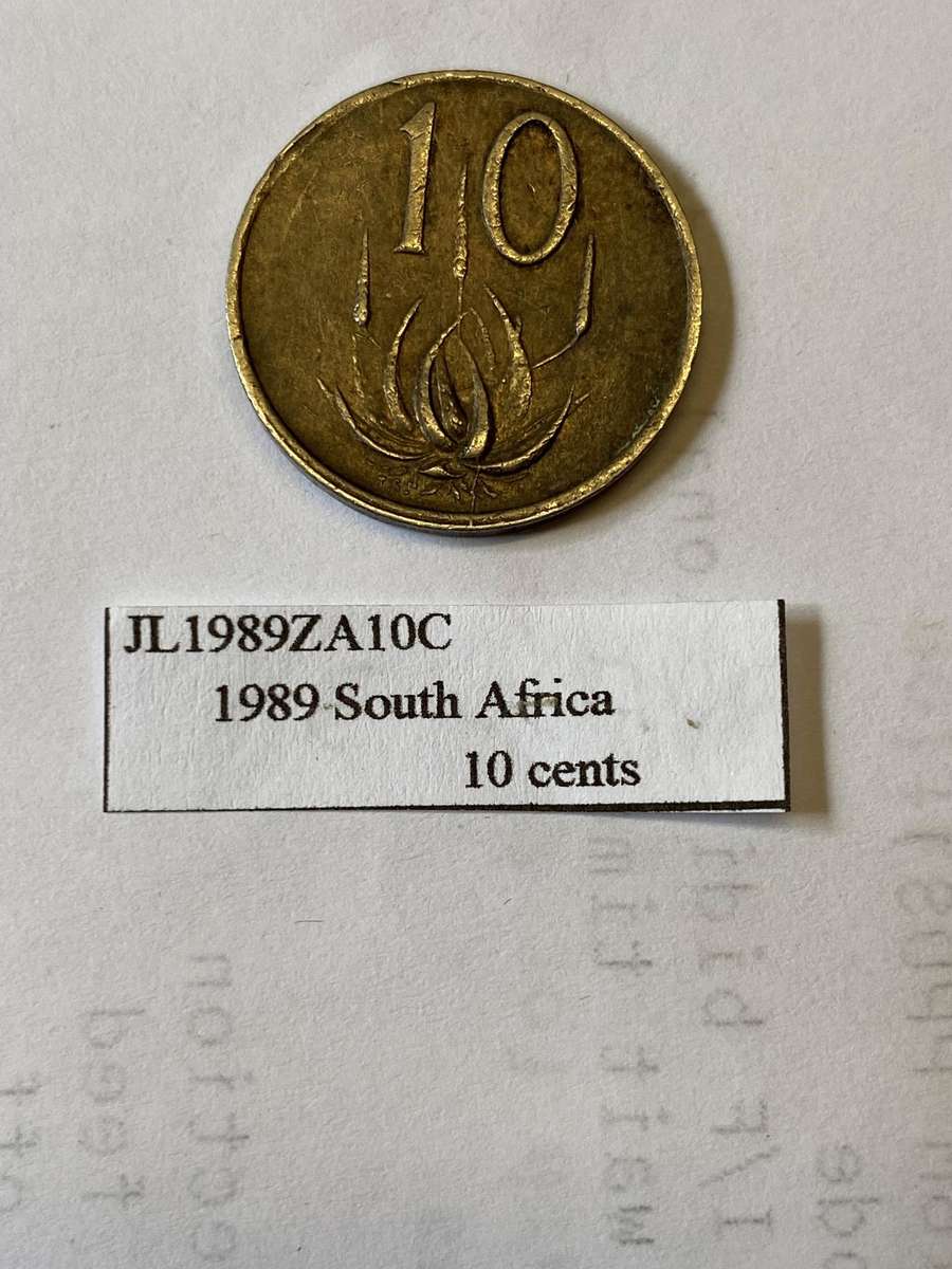 1989 South Africa 10 cent