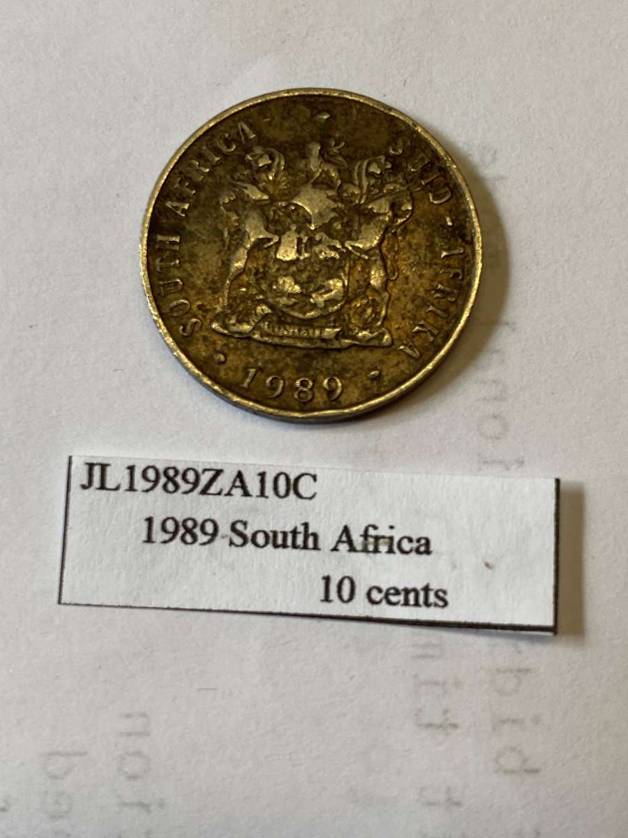 1989 South Africa 10 cent