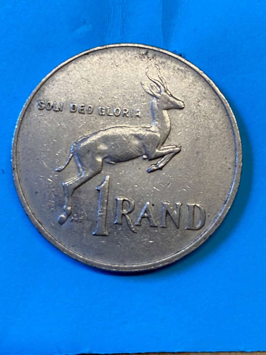 1989 South Africa R 1 - BID PER COIN