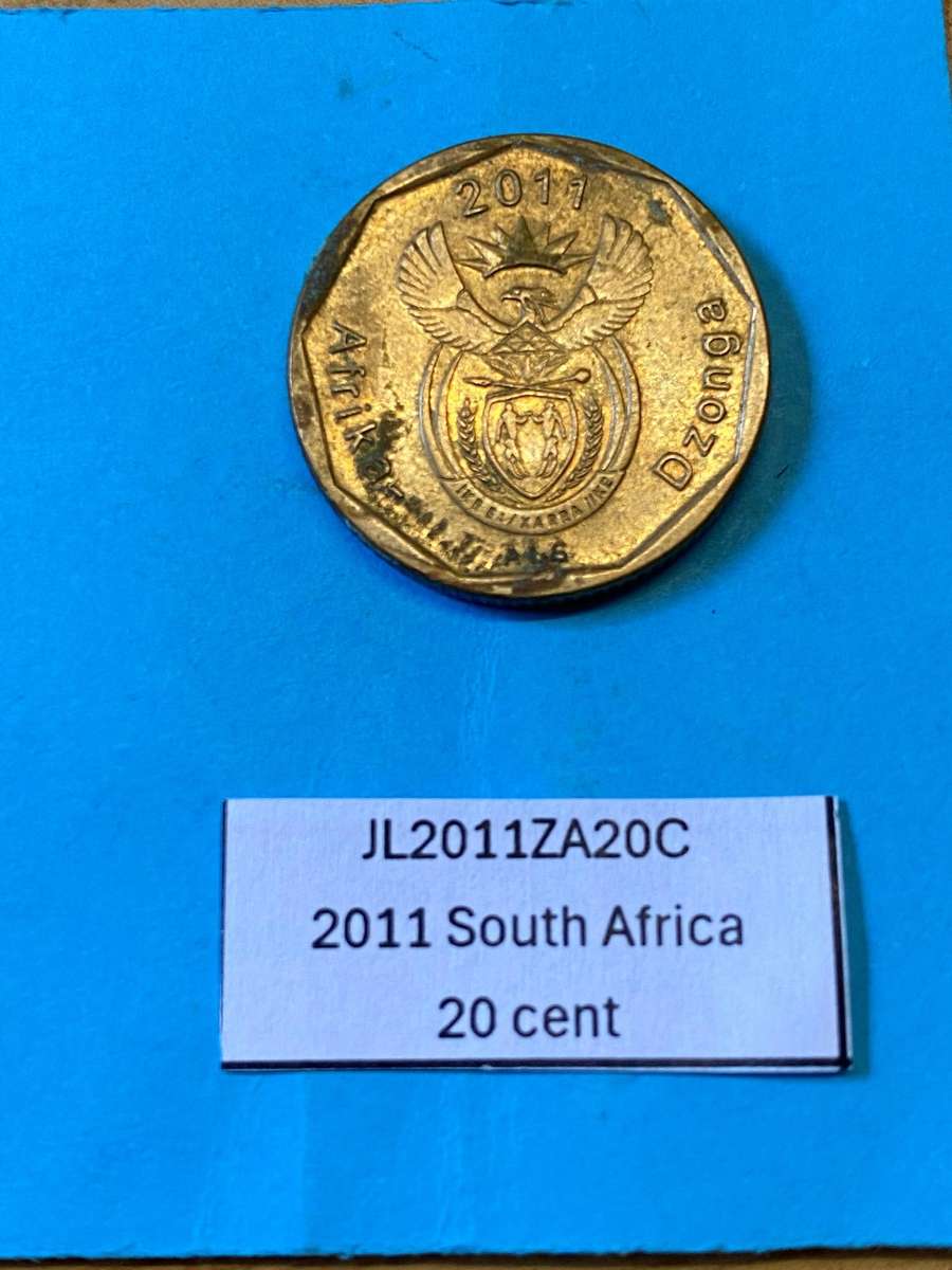2011 South Africa 20 cent