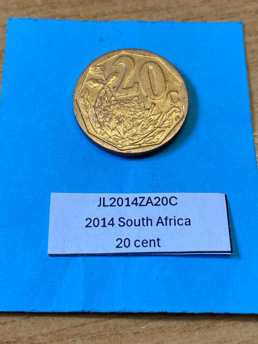 2014 South Africa 20 cent