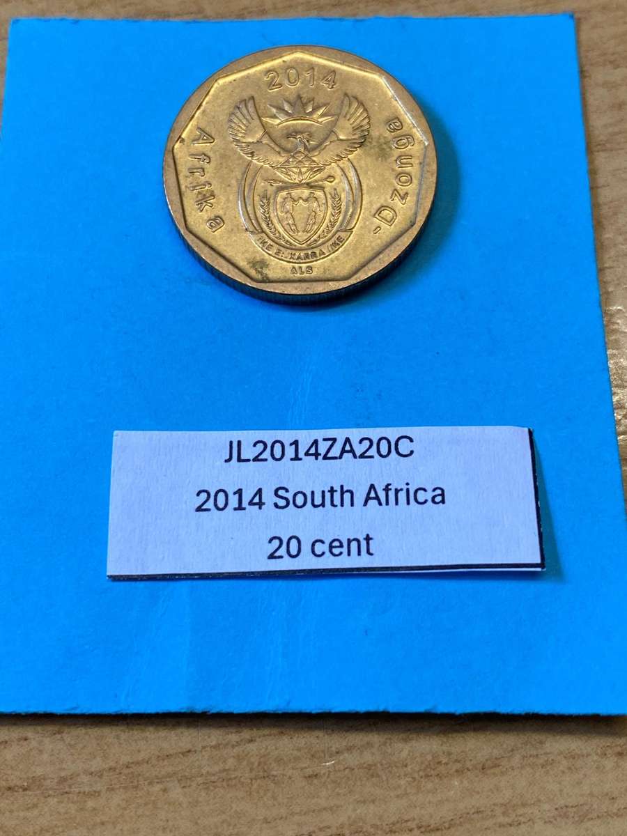 2014 South Africa 20 cent