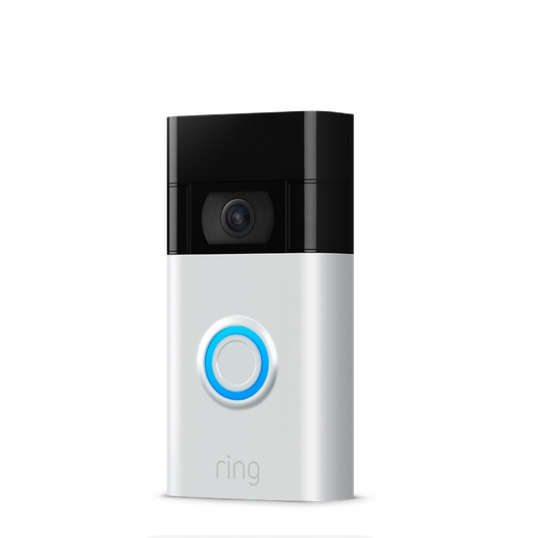 Ring Video Doorbell 2nd Gen | 1080p HD Video | Satin Nickel