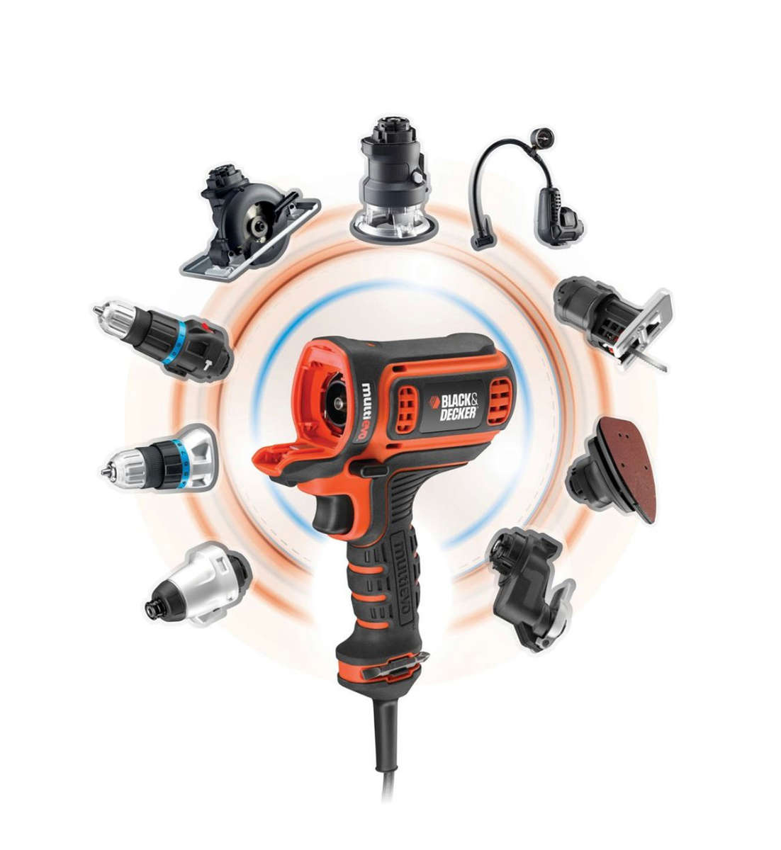 BLACK+DECKER - MultiEvo Multi-tool Impact Sander Attachment