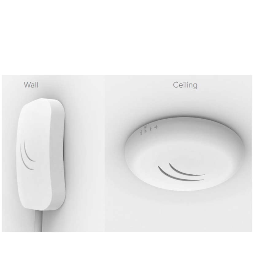 MikroTik WiFi Ceiling Mount Access Point cAP lite2.4GHz 1.5dBi PoE RbcAPL-2nD