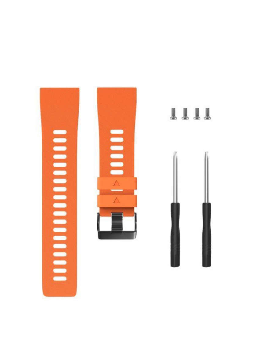 silicone band for garmin forerunner 45s 18mm orange
