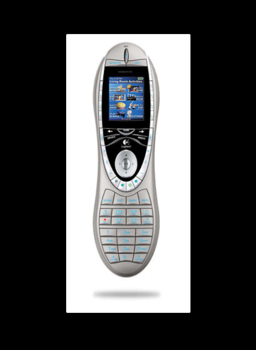 RE-LHR895 Logitech 966193 Harmony Remote 89- NO BATTERY.