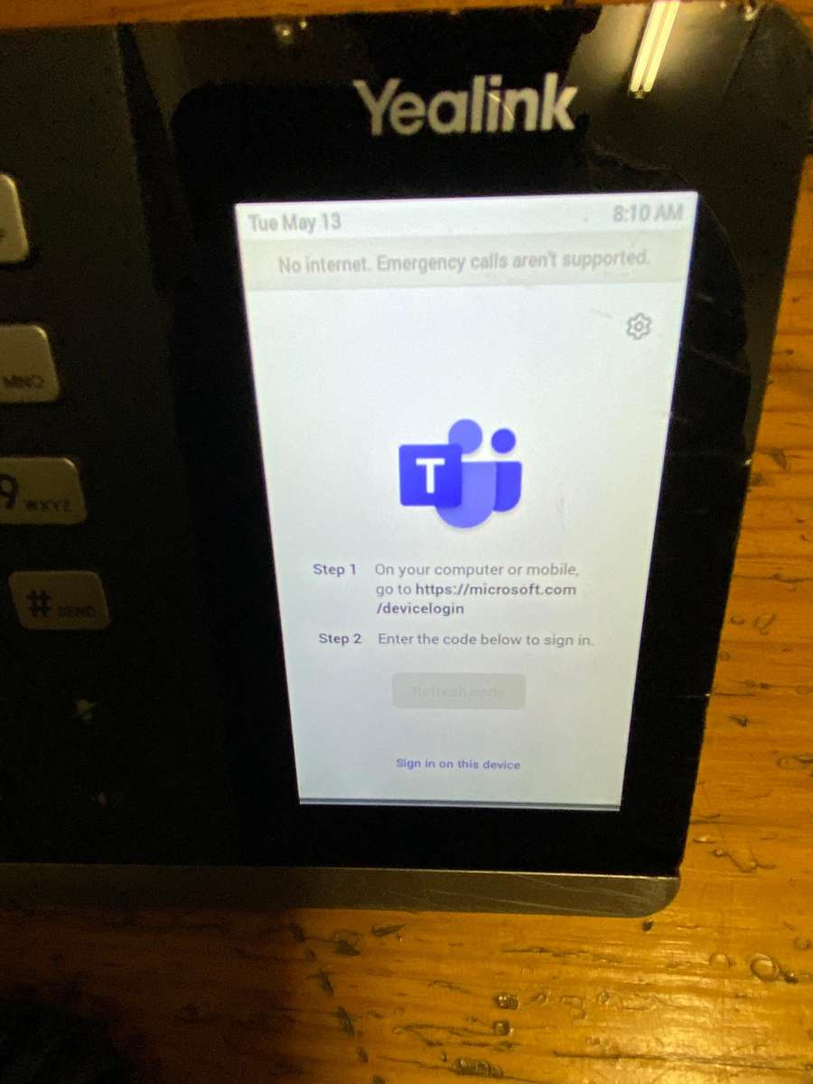 Yealink MP54 Teams Android Smart Business Phone