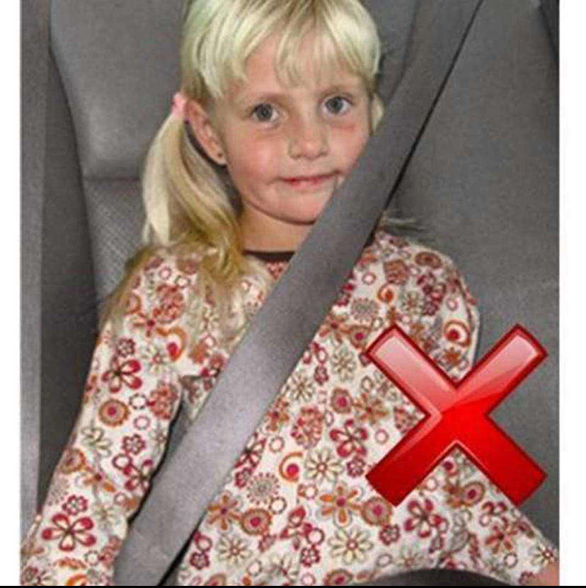 Secure-A-Kid Car Safety Seatbelt Positioner for Kids