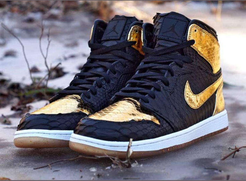 Air Jordan 1 NYE Python for Marcus Jordan