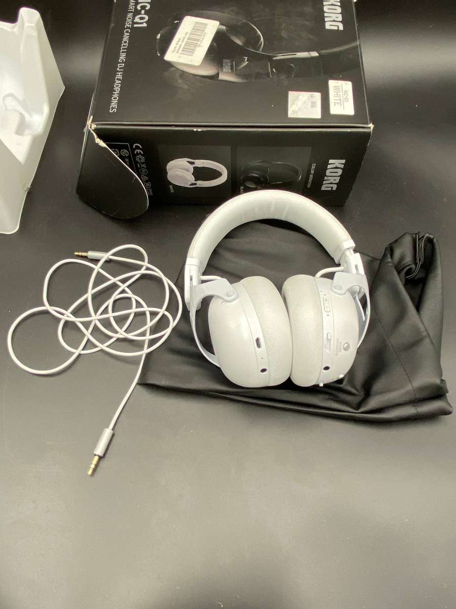 Korg NC-Q1 Smart Noise Cancelling Headphones  white