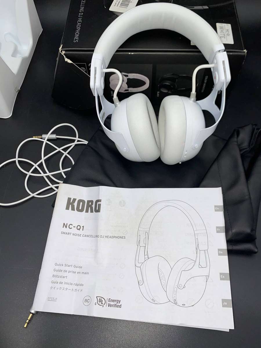 Korg NC-Q1 Smart Noise Cancelling Headphones  white