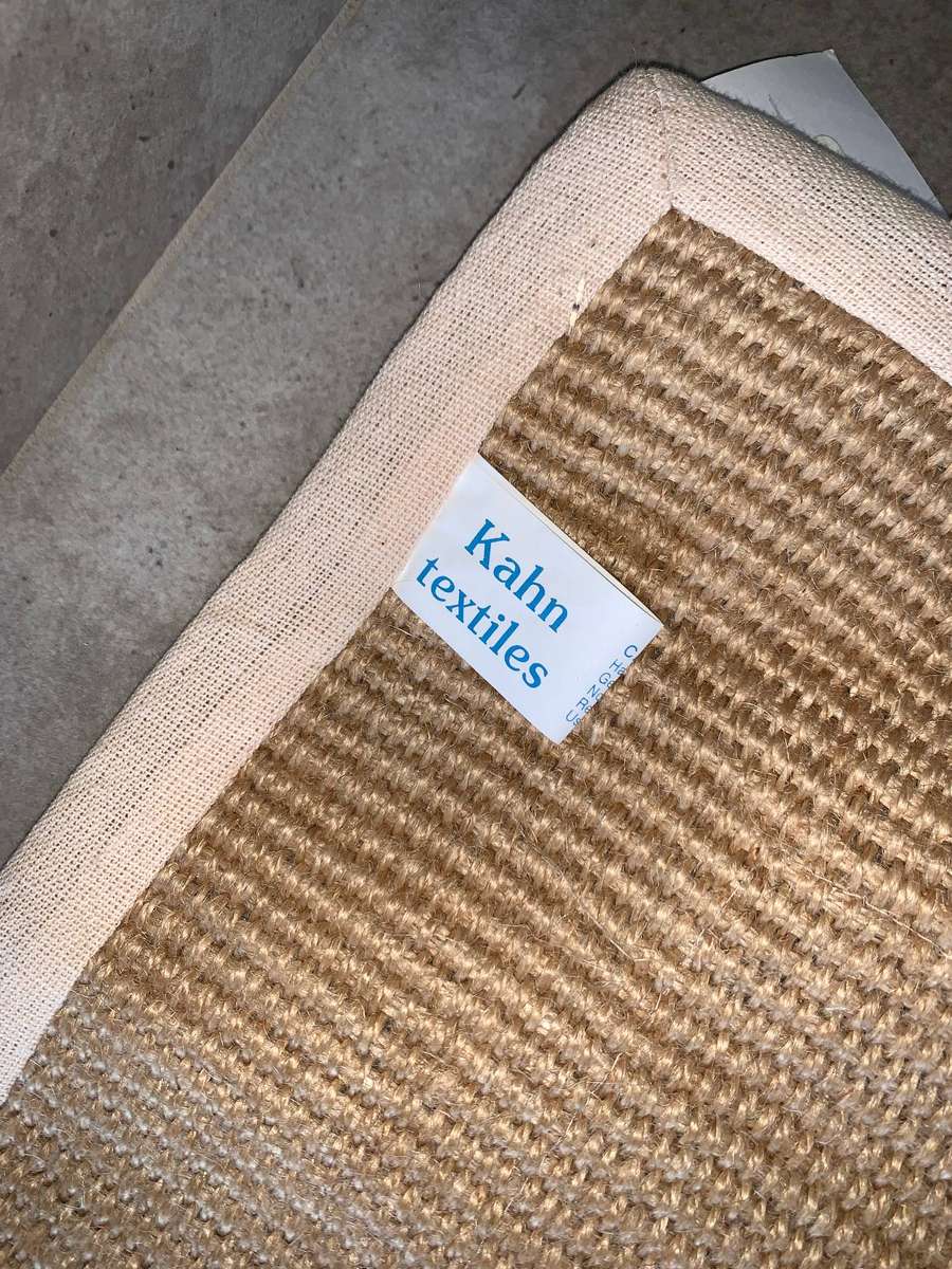 KLCR70 BOUND JUTE RUG (70cm X 120cm BEIGE)