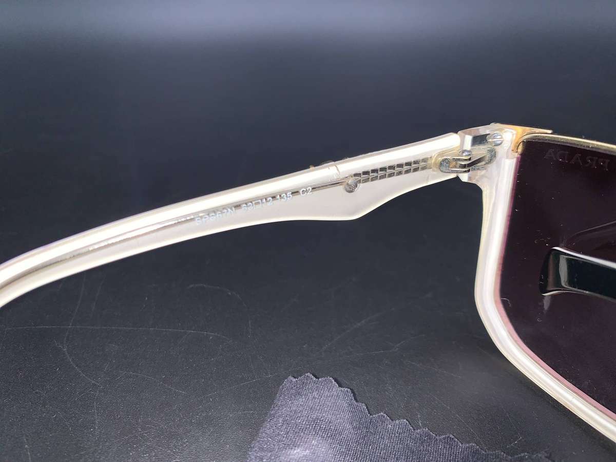 Prada-Style Unisex Flat-Top Sunglasses