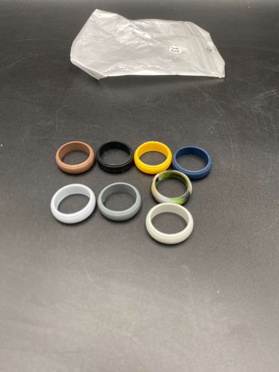 Men Band ring set - size 13