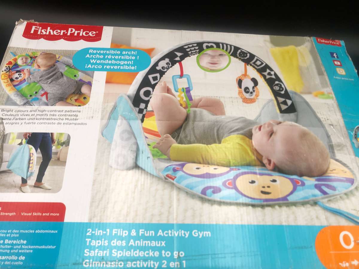 Fisher-Price® 2-in-1 Flip & Fun Activity Gym