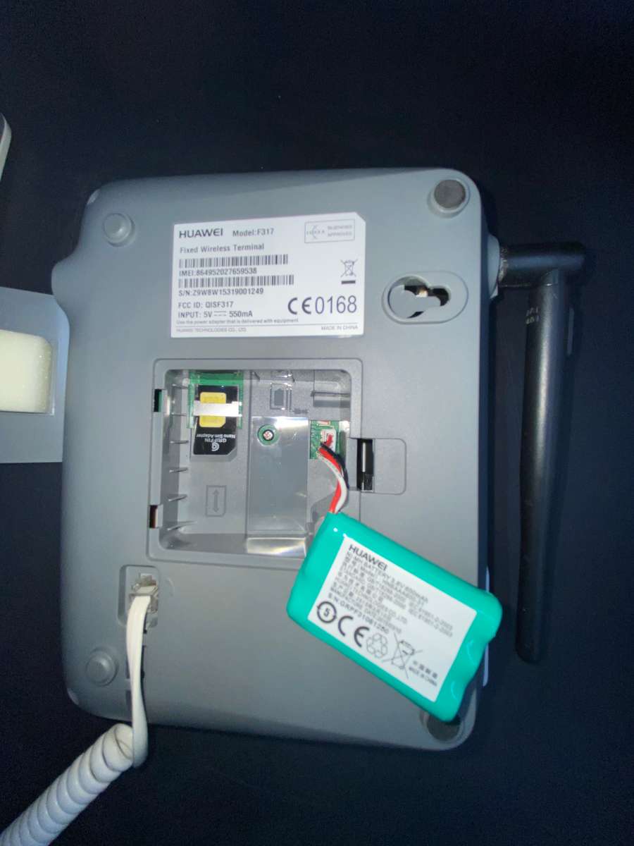 Huawei F317-10 Desktop Fixed Wireless Terminal With Simcard Slot