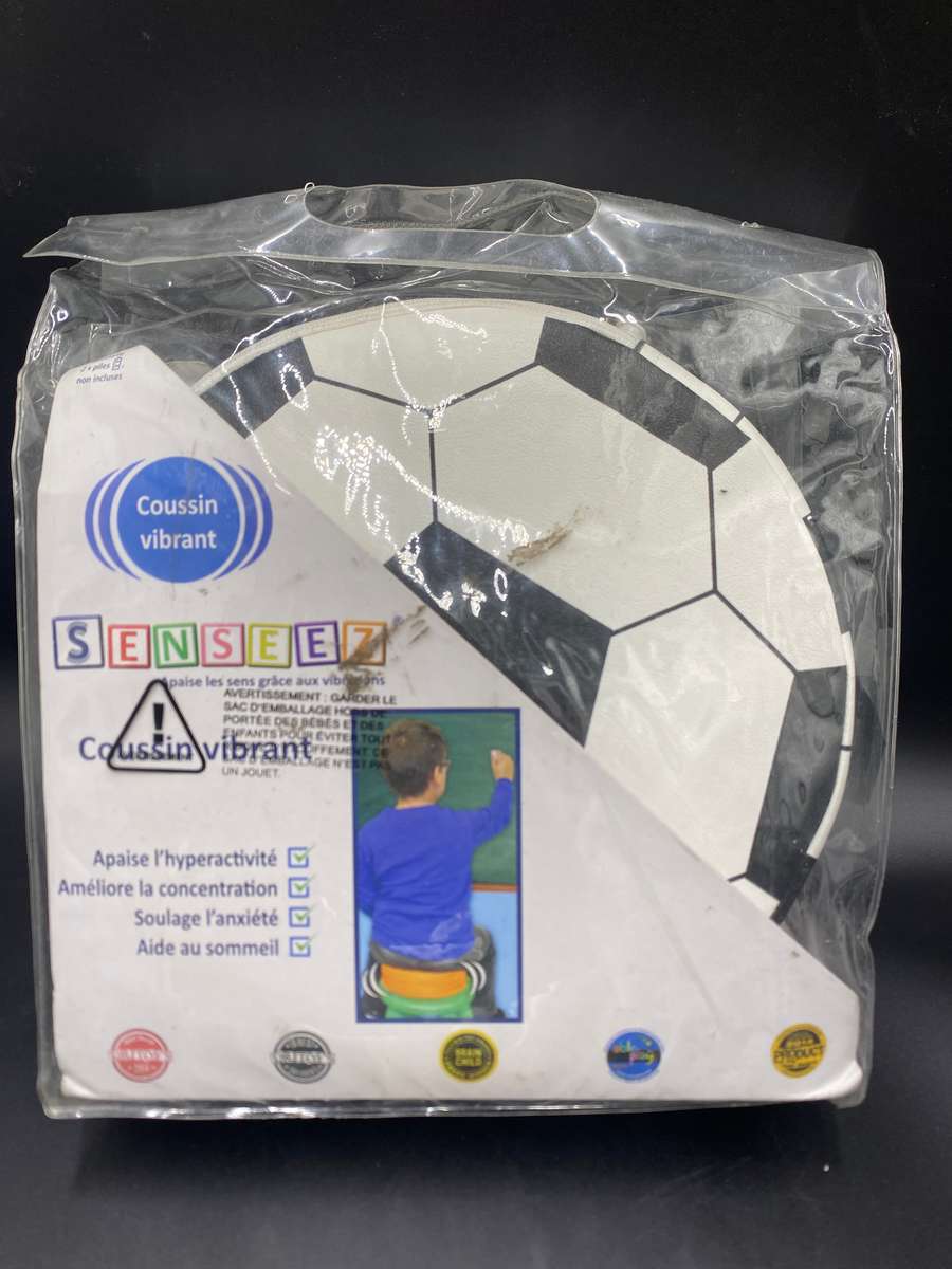 Senseez Vibrating Cushion - Originals - Soccer Ball (Vinyl)