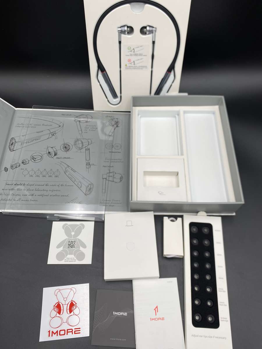 1MORE Wireless Earbuds Triple Driver Bluetooth Neckband Earphones with Hi-Res LDAC AMAZING SOUNDS!!!