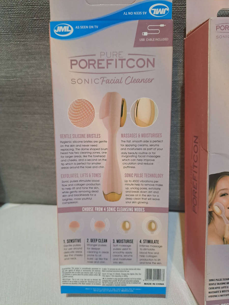 Porefitcon sonic facial cleansers/massagers