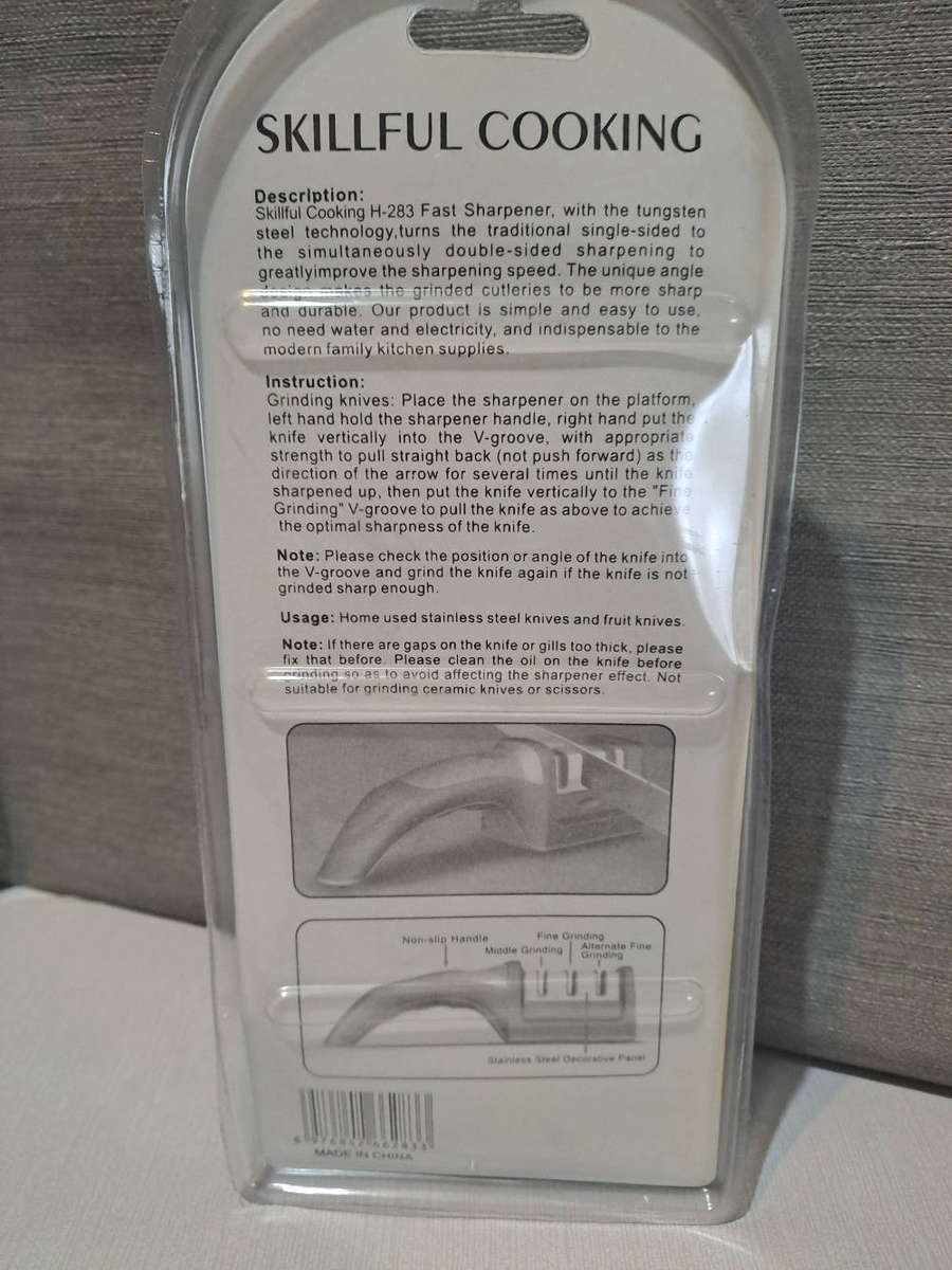 3 Phase knife sharpener