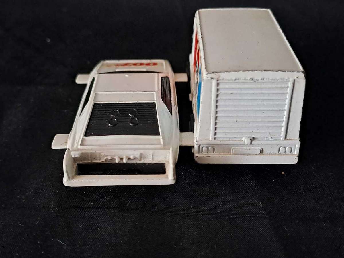 CORGI Juniors 1970s James Bond car and Leylands Pepsi Cola truck