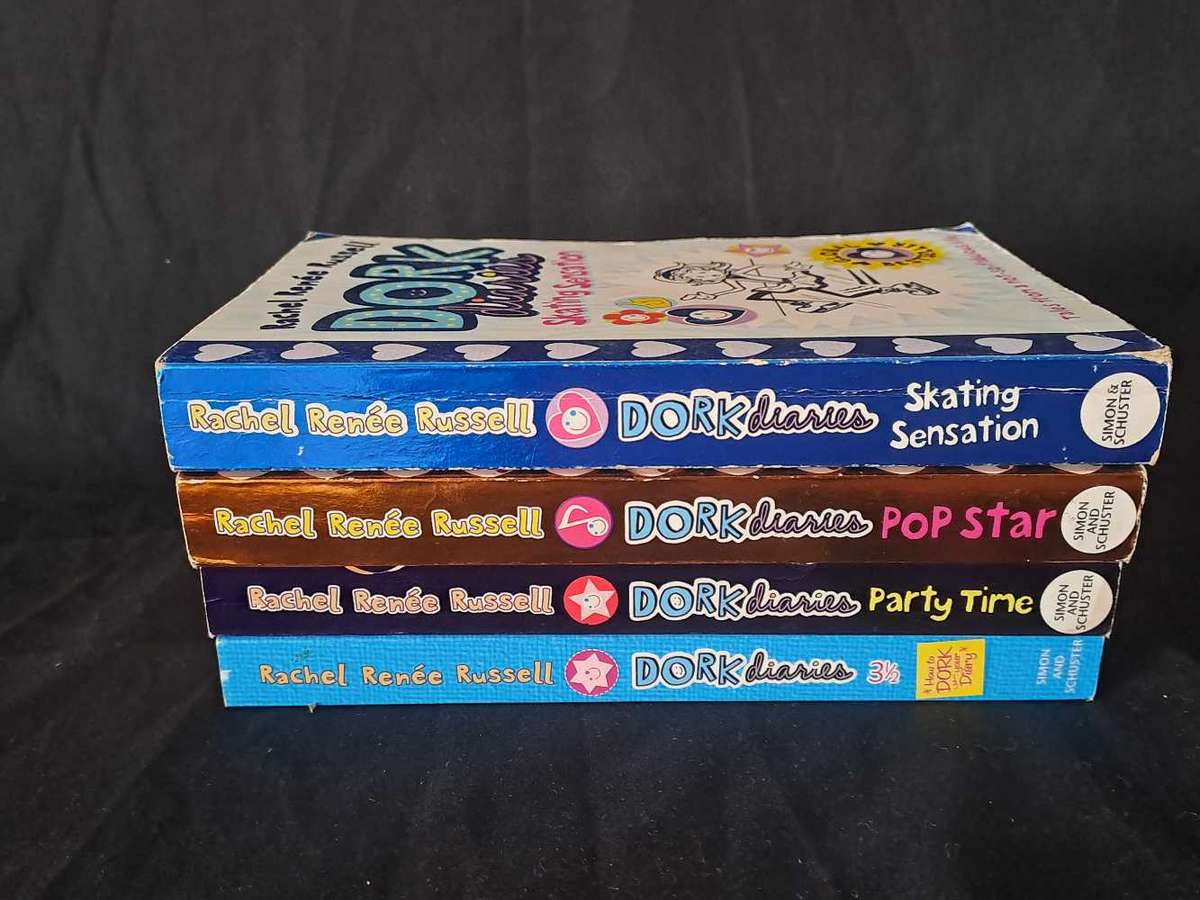 4 x Dork Diaries books