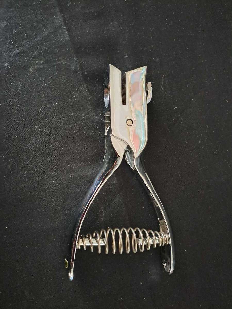 Card hole/slot puncher