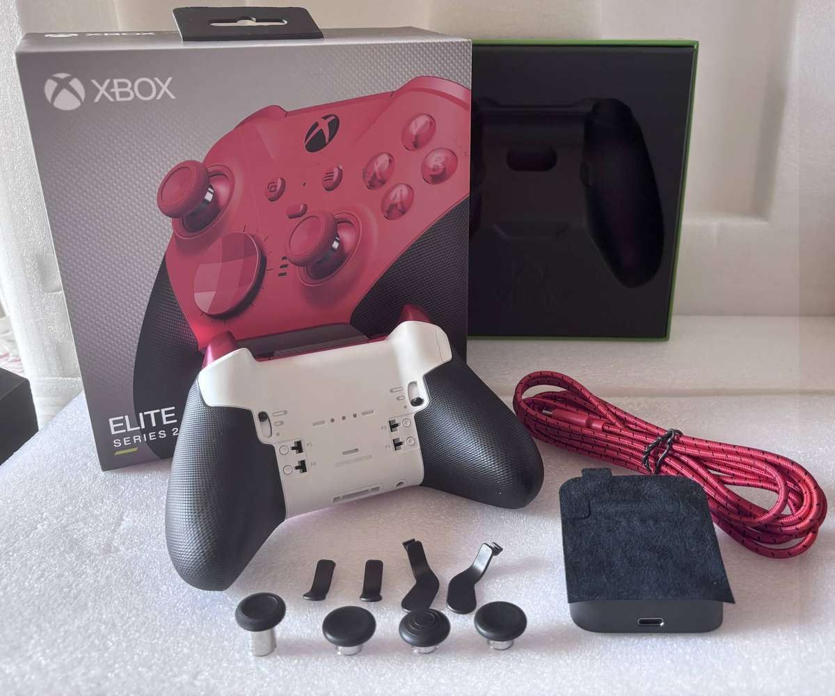 Xbox Elite Wireless Controller Series 2 (RED) - Complete Set