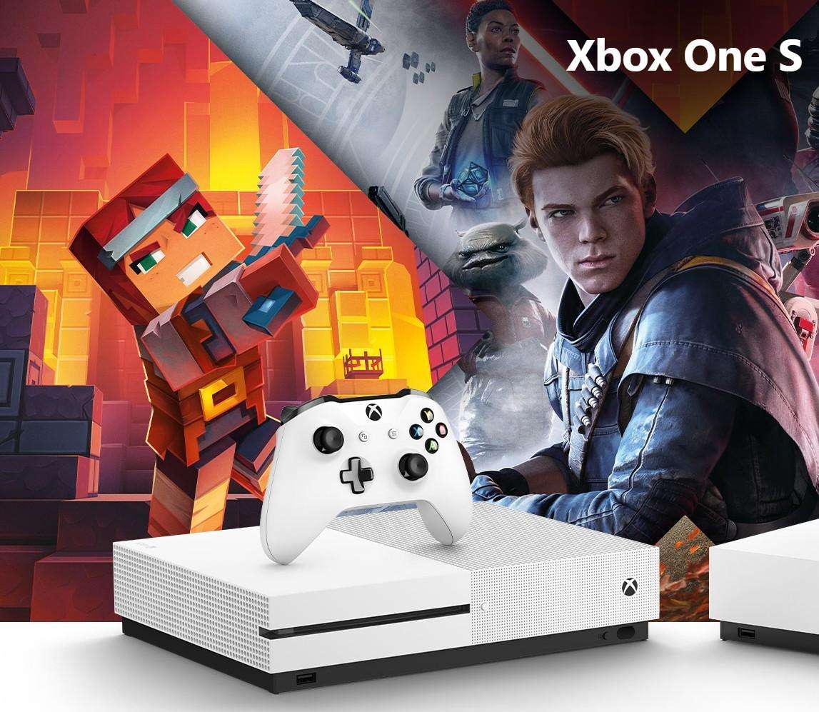 Microsoft Xbox One S 1TB Gaming Console (White)