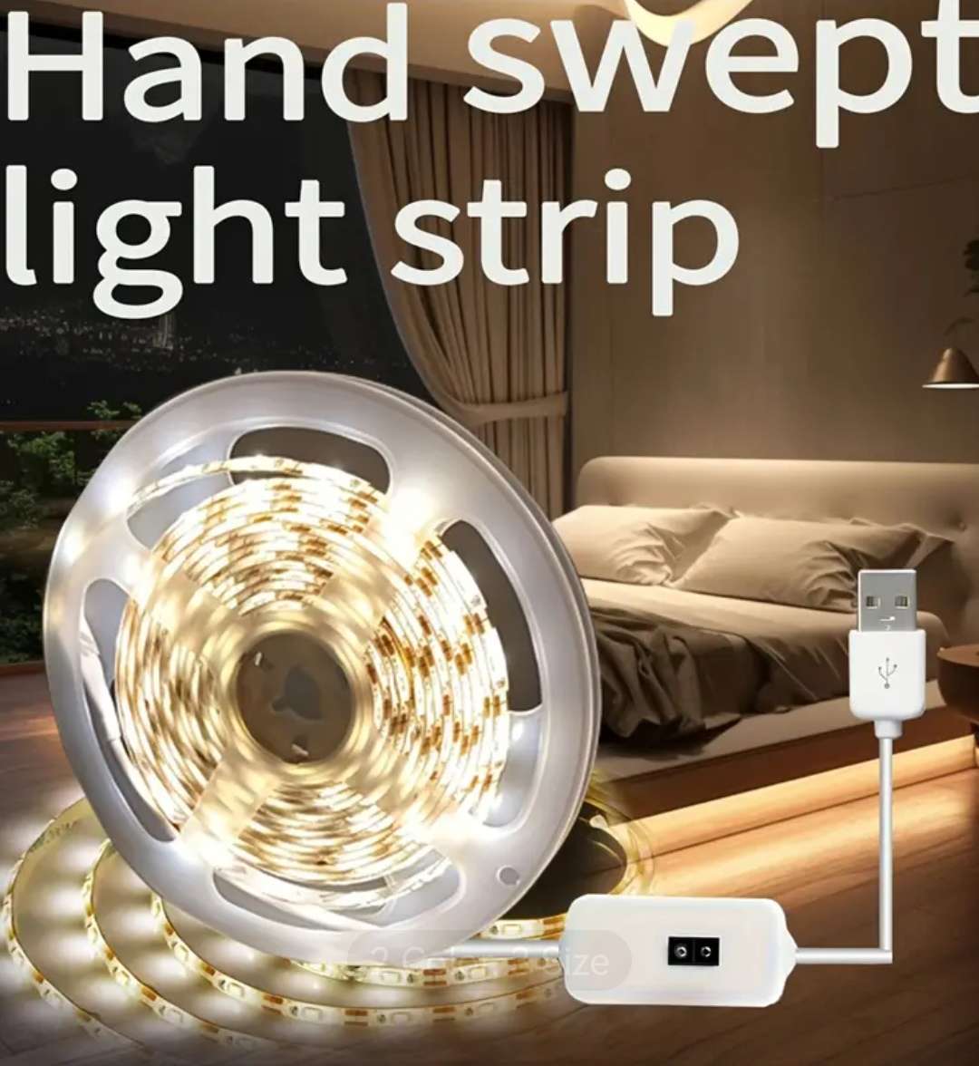 Smart LED Light Strip with Motion Sensor - 5M - Warm White