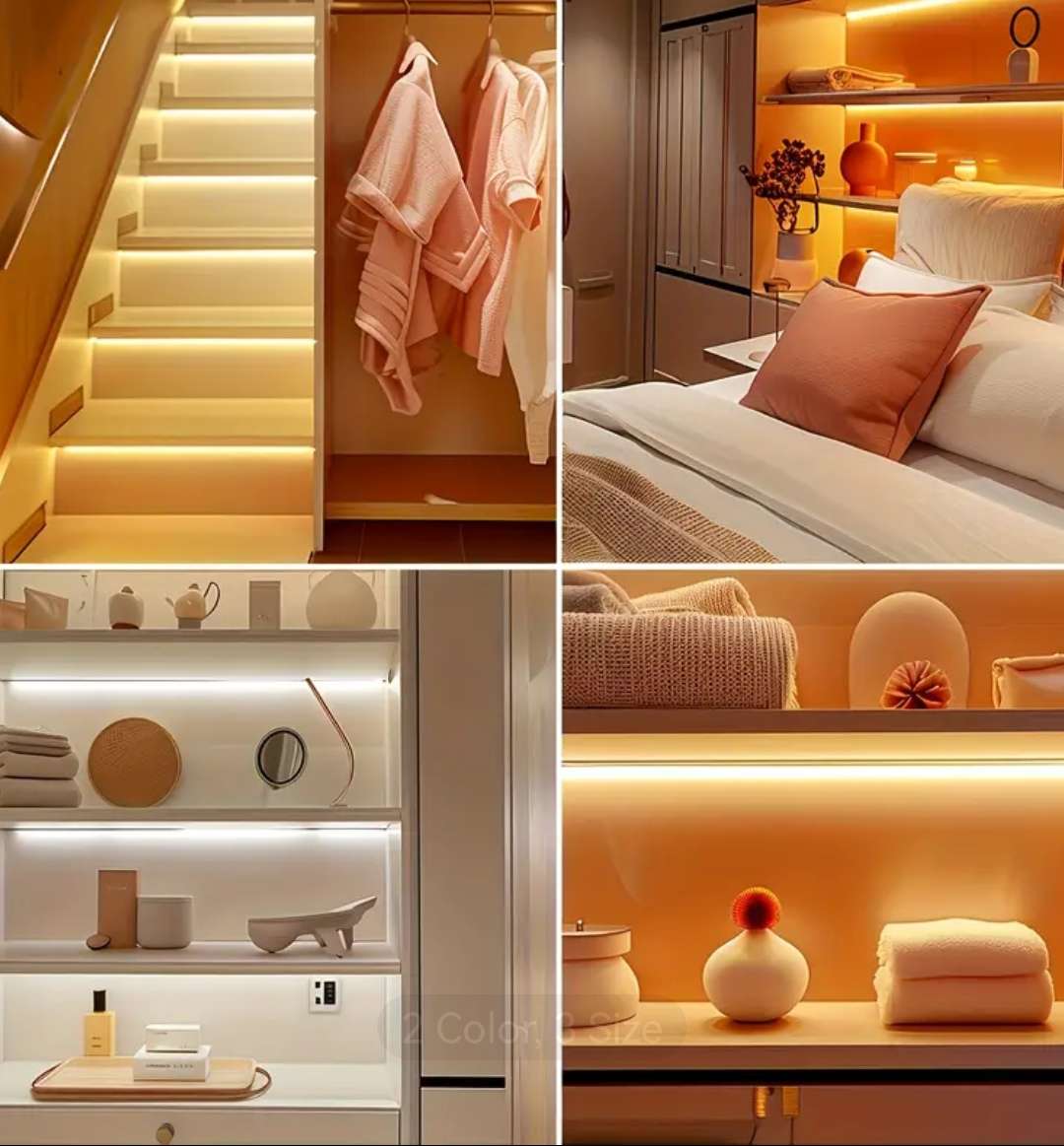 Smart LED Light Strip with Motion Sensor - 5M - Warm White