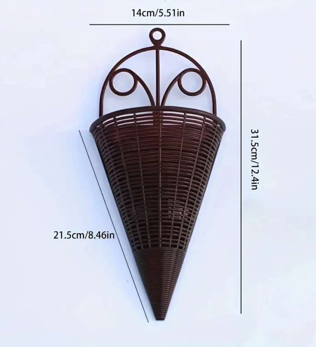 Artificial plant in beautiful in Creative Simulation Hanging Vase Flower Basket