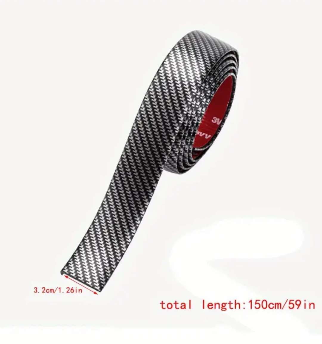 4PCS 1.5M Universal Rubber Car Mudguard Trim Strip Wheel Arch Protection Moldings