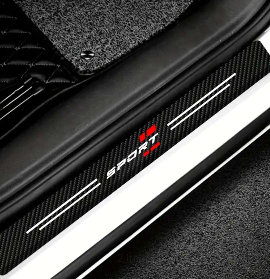 4-Pack Car Door Sill Protectors