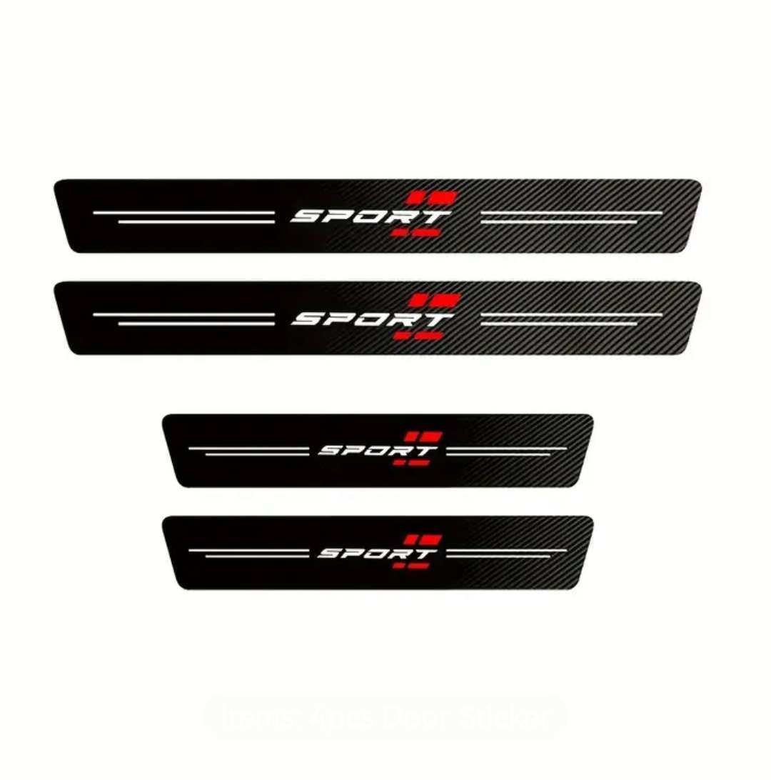 4-Pack Car Door Sill Protectors
